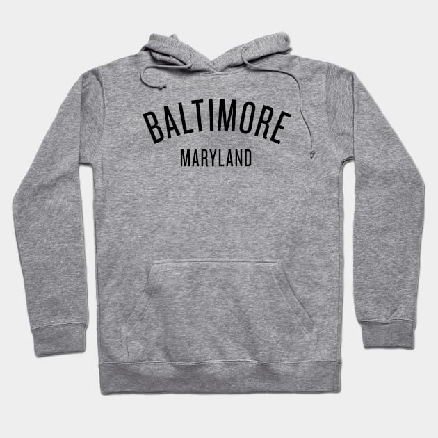 Baltimore, Maryland Hoodie by whereabouts